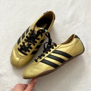 Adidas Tokyo Gold Metallic Sneakers